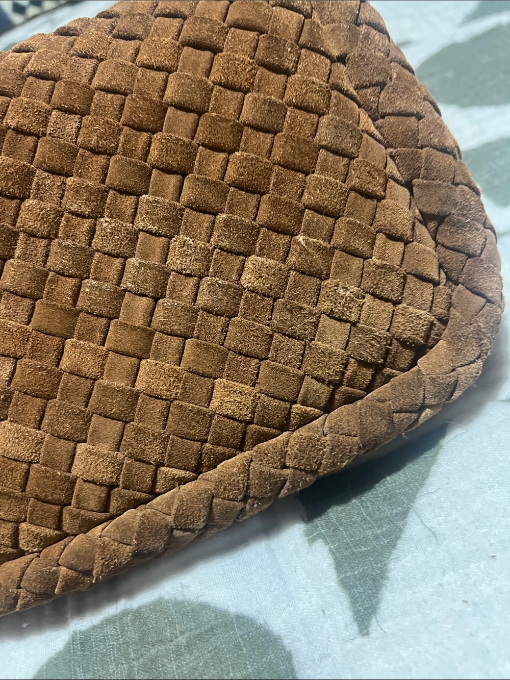 💥FINAL PRICE 💥Tory Burch Thea Woven Suede Crossbody Flap - Picture 10 of 15